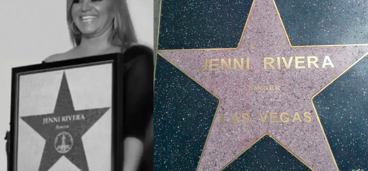 Jenni Rivera tendrá su estrella en el paseo de la fama